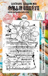 AALL & CREATE STAMP A7 #686 Poetic Lyrics